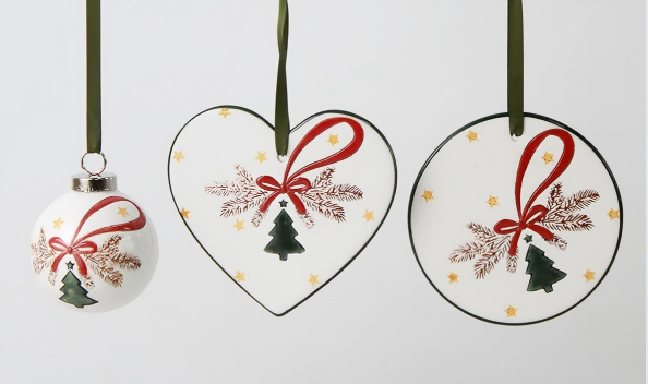 Unique Handmade Ceramic Christmas Tree Decor