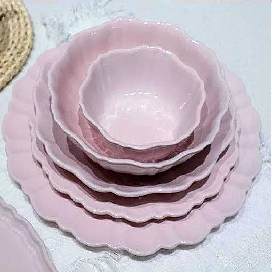 Set keramičnih skledic Macaron Pink Set keramičnih skledic Macaron Pink